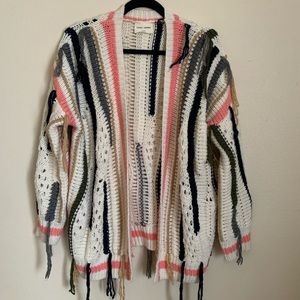 Cozy Tattered Cardigan